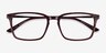 Similar Brown AcetateEyeglass Frames from EyeBuyDirect, Closed View