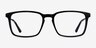 Similar Black AcetateEyeglass Frames from EyeBuyDirect, Front View