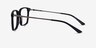 Similar Black AcetateEyeglass Frames from EyeBuyDirect, Side View