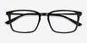 Similar Black AcetateEyeglass Frames from EyeBuyDirect, Closed View