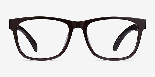 Reserve Brown & Dark Wood Acetate Eyeglass Frames