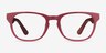 Tongass Red AcetateEyeglass Frames from EyeBuyDirect, Front View