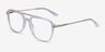 Eddie Clear AcetateEyeglass Frames from EyeBuyDirect, Angle View