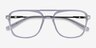 Eddie Clear AcetateEyeglass Frames from EyeBuyDirect, Closed View
