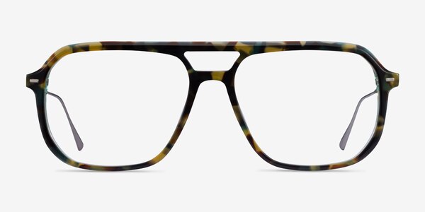 Intrepid Green Tortoise Acetate Eyeglass Frames