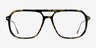 Intrepid Green Tortoise AcetateEyeglass Frames from EyeBuyDirect, Front View