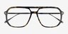 Intrepid Green Tortoise AcetateEyeglass Frames from EyeBuyDirect, Closed View