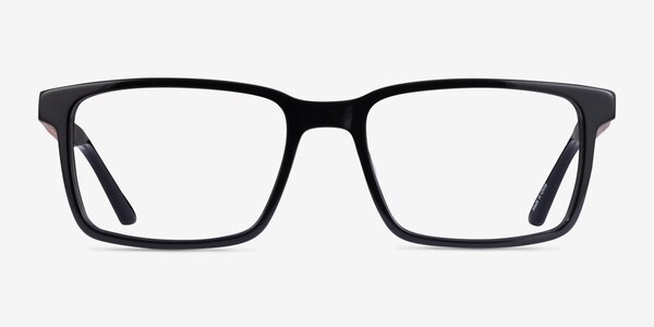 Symbiosis Noir Acétate Montures de lunettes de vue
