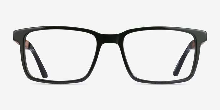 Symbiosis Dark Green Acetate Eyeglass Frames from EyeBuyDirect