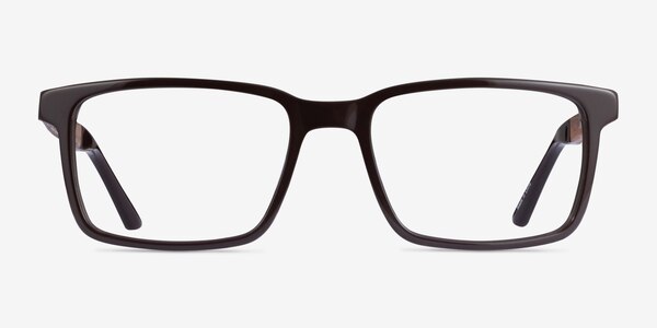 Symbiosis Brun Acétate Montures de lunettes de vue