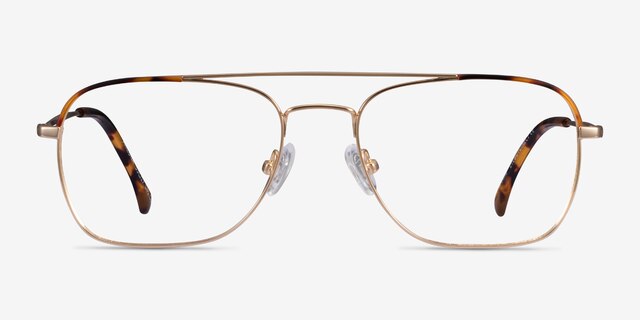 Arizona Gold Tortoise AcetateEyeglass Frames from EyeBuyDirect, Front View