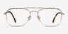 Arizona Gold Tortoise AcetateEyeglass Frames from EyeBuyDirect, Front View