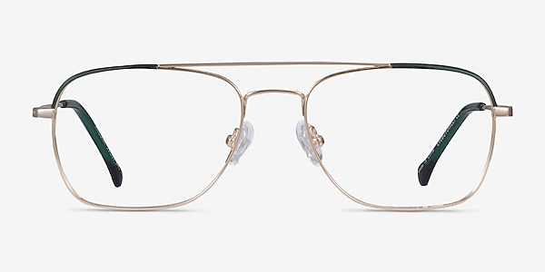 Arizona Green Gold Acetate Eyeglass Frames