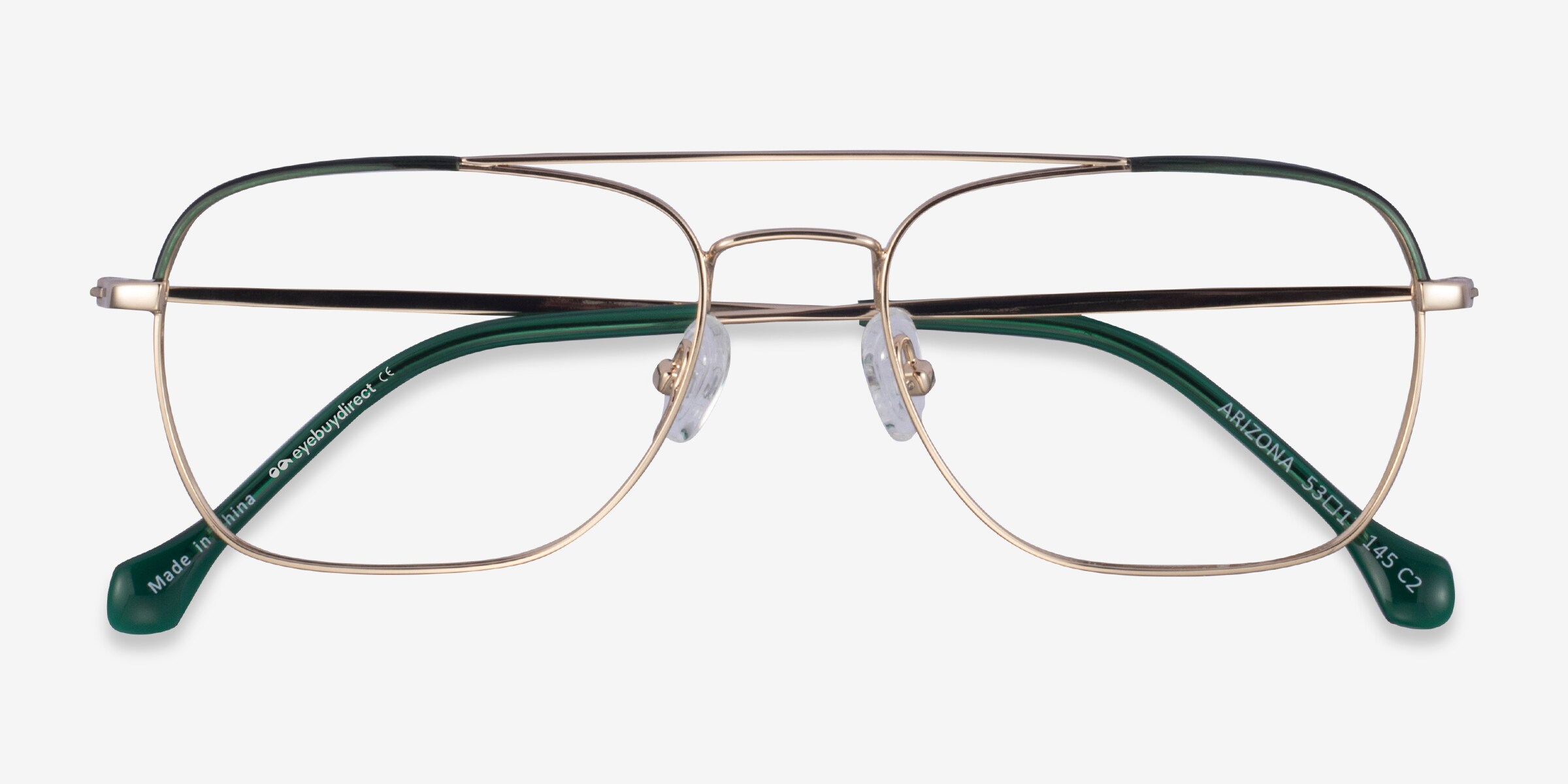 Eyebuydirect Aloft Frames 48-21-142 Gold/Green Tortoise Unisex Designer Eyewear‎ Zoff Round Floral Tortoise Full Rim Eyeglasses | Eyebuydirect main image 3