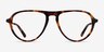 Stratosphere Tortoise Gunmetal AcetateEyeglass Frames from EyeBuyDirect, Front View