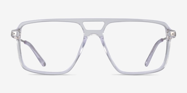 San Diego Clear Silver Acétate Montures de lunettes de vue