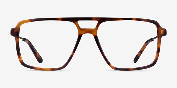 San Diego Tortoise Silver Acetate Eyeglass Frames