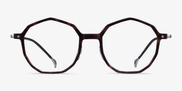 Carmelo Tortoise Silver Acetate Eyeglass Frames