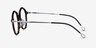 Carmelo Tortoise Silver AcetateEyeglass Frames from EyeBuyDirect, Side View