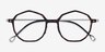 Carmelo Tortoise Silver AcetateEyeglass Frames from EyeBuyDirect, Closed View