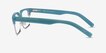 Byron Blue Silver AcetateEyeglass Frames from EyeBuyDirect, Side View