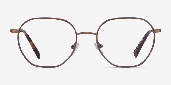 Satsuma Brown Bronze Acetate Eyeglass Frames from EyeBuyDirect