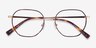 Satsuma Tortoise Gold AcetateEyeglass Frames from EyeBuyDirect, Closed View