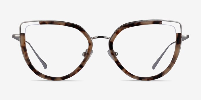 Koyo Ivory Tortoise Silver Acétate Montures de lunettes de vue d'EyeBuyDirect