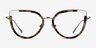 Koyo Ivory Tortoise Silver AcetateEyeglass Frames from EyeBuyDirect, Front View