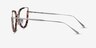 Koyo Ivory Tortoise Silver AcetateEyeglass Frames from EyeBuyDirect, Side View