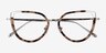 Koyo Ivory Tortoise Silver AcetateEyeglass Frames from EyeBuyDirect, Closed View