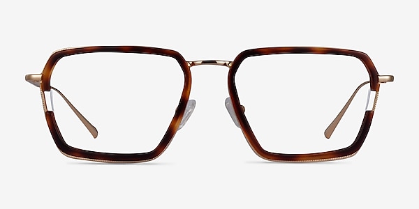 Tsundoku Tortoise Gold Acetate Eyeglass Frames