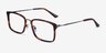 Shibui Tortoise AcetateEyeglass Frames from EyeBuyDirect, Angle View