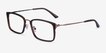 Shibui Coffee AcetateEyeglass Frames from EyeBuyDirect, Angle View