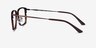 Shibui Coffee AcetateEyeglass Frames from EyeBuyDirect, Side View