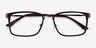 Shibui Coffee AcetateEyeglass Frames from EyeBuyDirect, Closed View