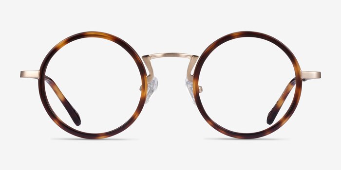 Nagoya Tortoise Gold Acetate Eyeglass Frames from EyeBuyDirect