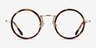 Nagoya Tortoise Gold AcetateEyeglass Frames from EyeBuyDirect, Front View