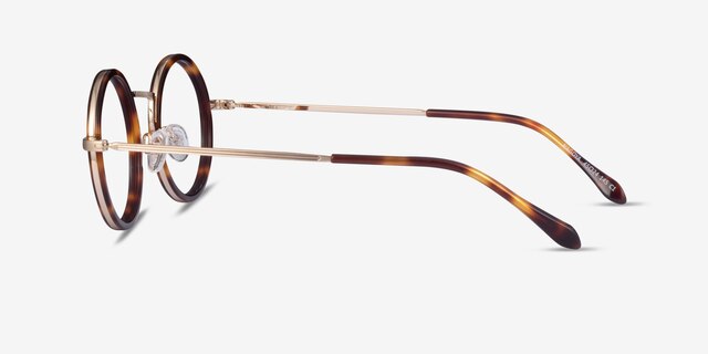 Nagoya Tortoise Gold AcetateEyeglass Frames from EyeBuyDirect, Side View