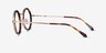 Nagoya Tortoise Gold AcetateEyeglass Frames from EyeBuyDirect, Side View