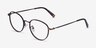 Kofu Tortoise Coffee AcetateEyeglass Frames from EyeBuyDirect, Angle View