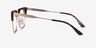 Nichibotsu Tortoise Gold AcetateEyeglass Frames from EyeBuyDirect, Side View