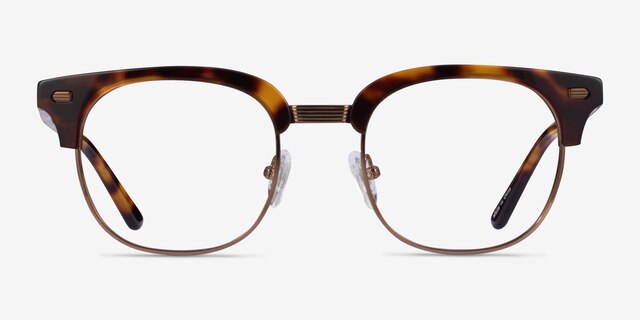 Komorebi Tortoise Bronze AcetateEyeglass Frames from EyeBuyDirect, Front View