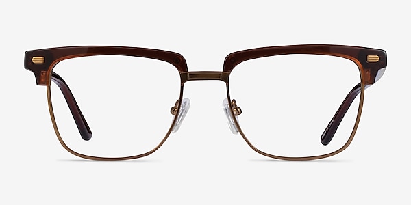 Murakami Clear Brown Bronze Acétate Montures de lunettes de vue