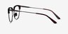 Cloudesley Tortoise Gunmetal AcetateEyeglass Frames from EyeBuyDirect, Side View