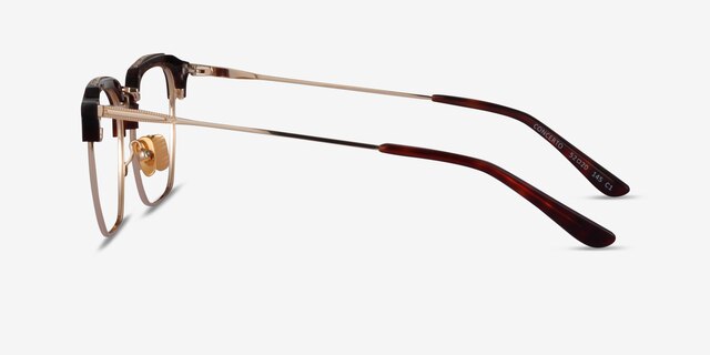Concerto Tortoise Gold AcetateEyeglass Frames from EyeBuyDirect, Side View