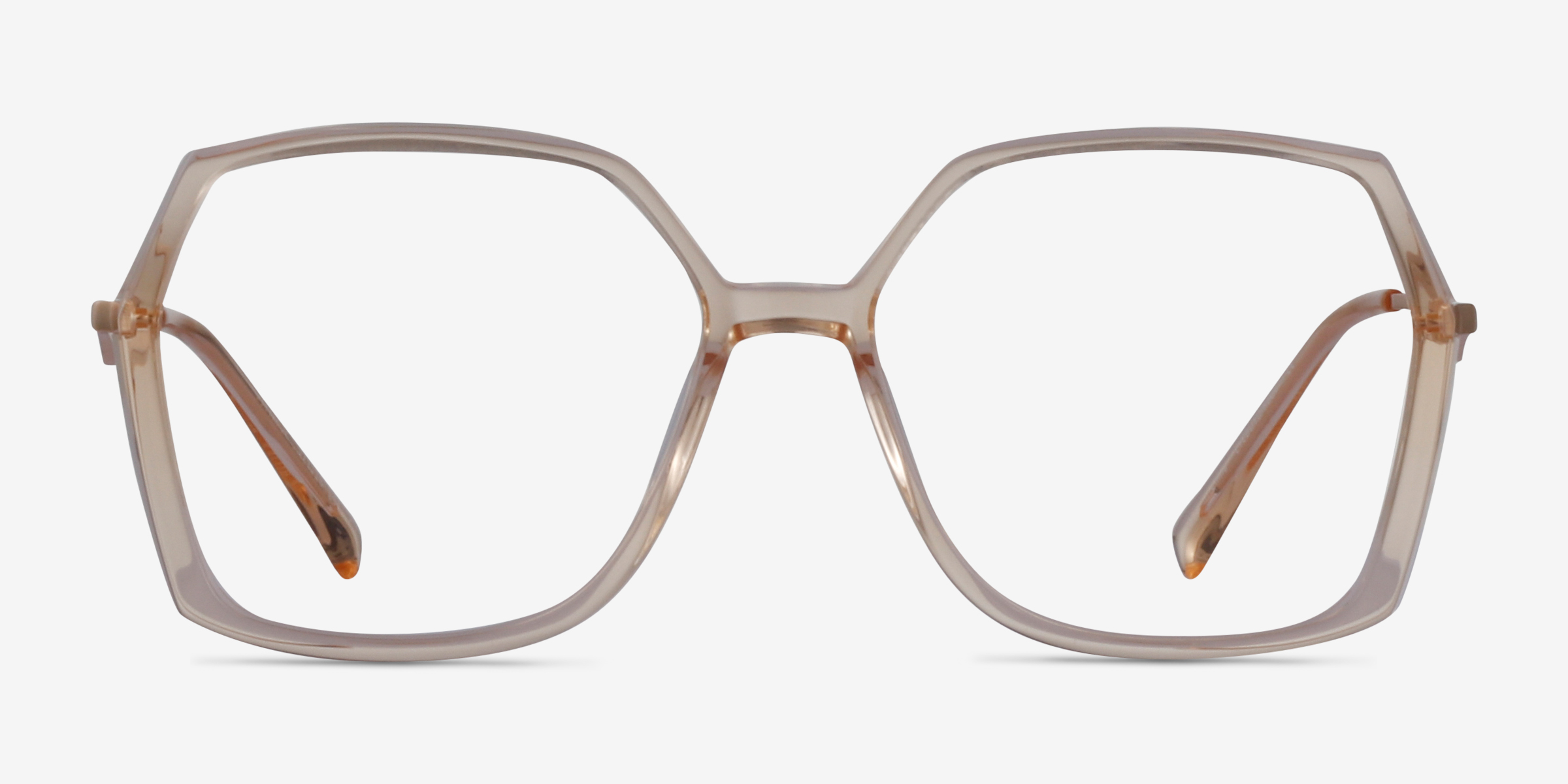LES CONIQUES YELLOW OPAQUE GLASSES- 11cm