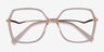 Ellipse Clear Yellow AcetateEyeglass Frames from EyeBuyDirect, Closed View