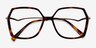 Ellipse Tortoise AcetateEyeglass Frames from EyeBuyDirect, Closed View
