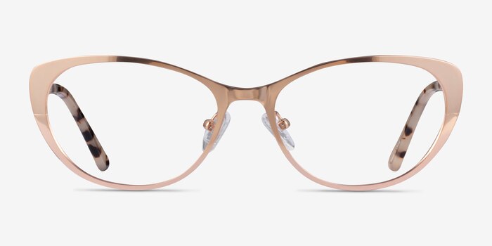 Thames Rose Gold Acetate Eyeglass Frames from EyeBuyDirect